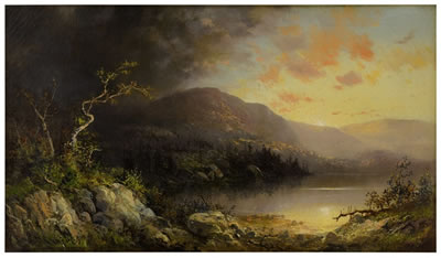 STORM IN THE ADIRONDACKS