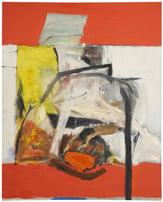Sample artwork by Gordon Rayner (1935 - 2010), known for abstract easel and mural painting, printmaking, sculpture, commercial art, teaching - View similar artists and auction records