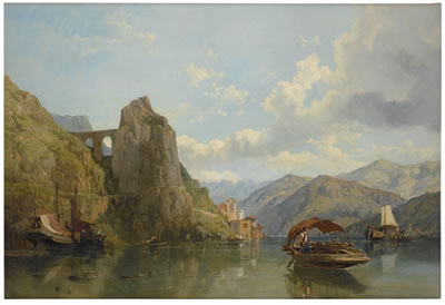 NEAR LOGGIO, ON THE LAKE OF LUGANO