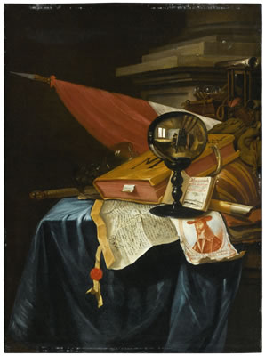A VANITAS STILL LIFE