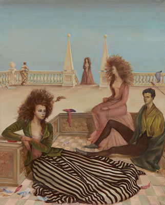 FIGURES ON A TERRACE (COMPOSITION WITH FIGURES ON A TERRACE; LA TERRASSE)