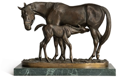 BON APPETIT (MARE AND FOAL)