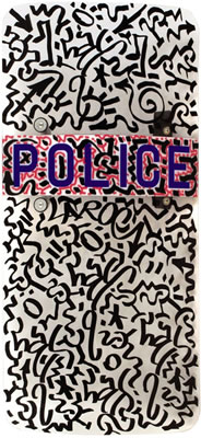 POLICE SHIELD. 2010.