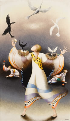 Sample artwork by Jean Garonnaire (Born 1945), known for painting - View similar artists and auction records