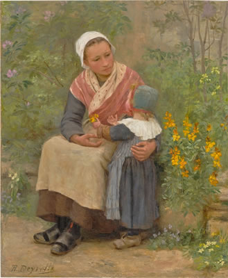 AVRIL EN BRETAGNE by Theophile-Louis Deyrolle - Auction record, sale price, and art valuation. Compare with similar artists and explore comparable artworks.