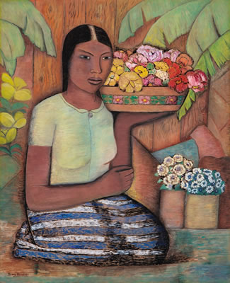 MARÍA ENTRE LAS FLORES