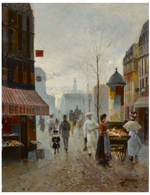 A PARIS STREET SCENE by Jose Maria Jardines - Auction record, sale price, and art valuation. Compare with similar artists and explore comparable artworks.