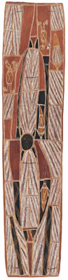 Sample artwork by Bob Bilinyarra Nabegeyo (c.1920 - 1978), known for aboriginal painting - View similar artists and auction records