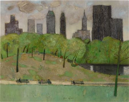Printemps à Central Park by René Genis - Auction record, sale price, and art valuation. Compare with similar artists and explore comparable artworks.