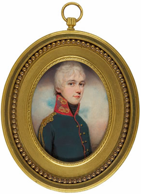Sample artwork by David Gibson (active 1788-1797), known for miniature painting - View similar artists and auction records