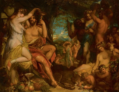 A Bacchanalian Revel by William Etty - Auction record, sale price, and art valuation. Compare with similar artists and explore comparable artworks.