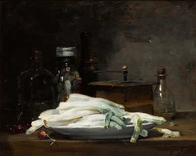 STILL LIFE WITH ASPARAGUS