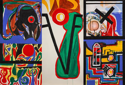 Sample artwork by Ibrahim Nubani (Born 1961), known for painting - View similar artists and auction records