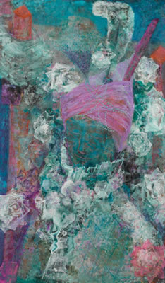 Sample artwork by Kahlil Gibran (1922 - 2008), known for portrait and abstract sculpture and painting - View similar artists and auction records