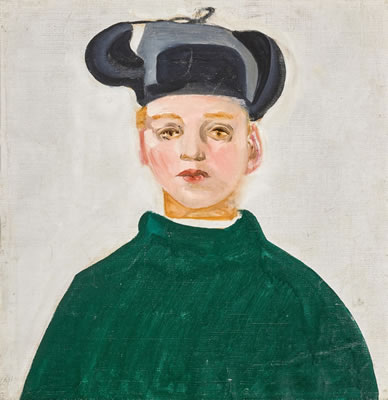 Boy in an Ushanka
