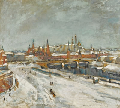 Moscow in December