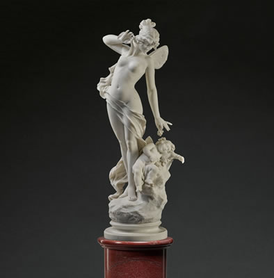 Psyche Waking the Sleeping Cupid by Pietro Bazzanti - Auction record, sale price, and art valuation. Compare with similar artists and explore comparable artworks.