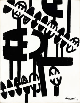 SUPERFICIE 196 by Giuseppe Capogrossi - Auction record, sale price, and art valuation. Compare with similar artists and explore comparable artworks.