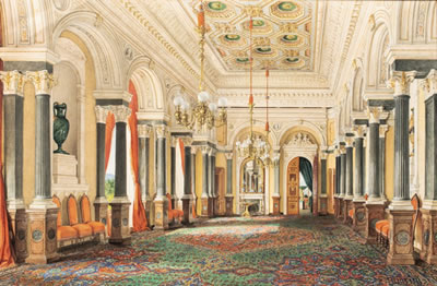 The dining room at the Villa Berg, Stuttgart