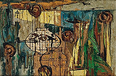 Sample artwork by SeDuk Lee (1921 - 2001), known for painting - View similar artists and auction records