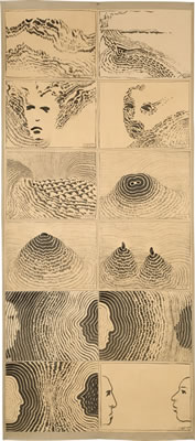 Tageszeichnung (3.V.1973), 1973
