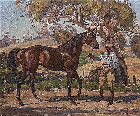 Duke John, 1939 by Ivor Henry Thomas Hele - Auction record, sale price, and art valuation. Compare with similar artists and explore comparable artworks.