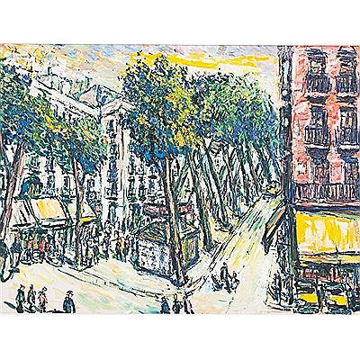 "THE BARCELONA RAMBLAS"