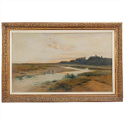 "RIVER LANDSCAPE"