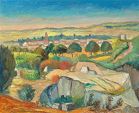 Sample artwork by Arne Siegfried (1893 - 1985), known for painting - View similar artists and auction records