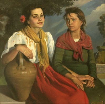 Dos jóvenes