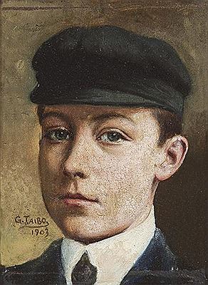Self-portrait. by German Taibo - Auction record, sale price, and art valuation. Compare with similar artists and explore comparable artworks.