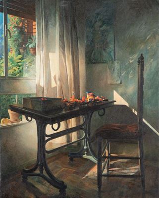 Juan Cruz's room. 1985