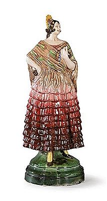 Young ValencianCeramic figure