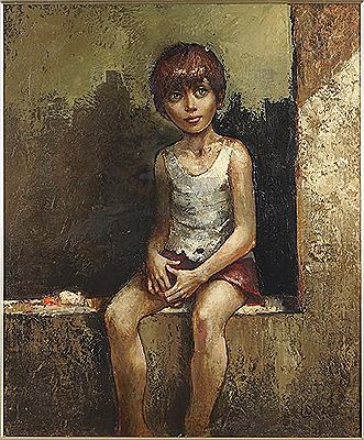 YOUNG BOY SEATED