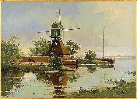 Windmill and Canal