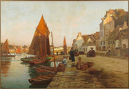 A Breton Fishing Port