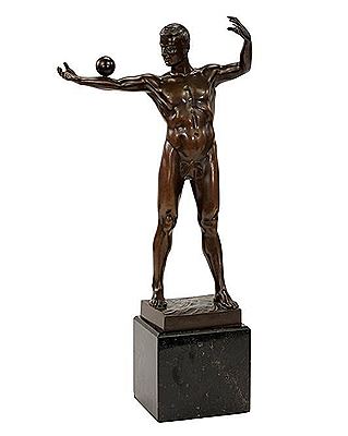 Nude Figure of a Man with Ball