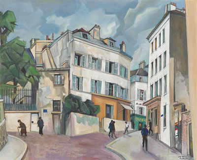 Vieille Rue, Montmartre (Rue Pinteau)