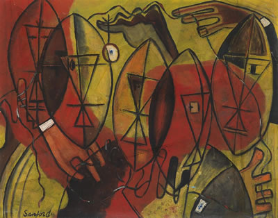 We Will Count Nothing But Money by Walter Sanford - Auction record, sale price, and art valuation. Compare with similar artists and explore comparable artworks.