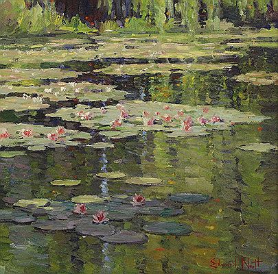 Lilypond by Edward Noott - Auction record, sale price, and art valuation. Compare with similar artists and explore comparable artworks.