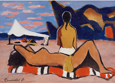 Sunbathers