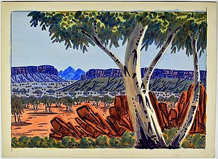 Ghost Gum, MacDonnell Ranges 1986