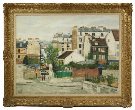 "Le Lapin Agile, rue des Saules", a view in Montmartre, Paris