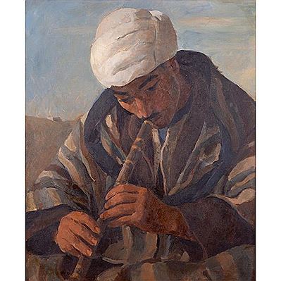 THE MOROCCAN FLUTE PLAYER