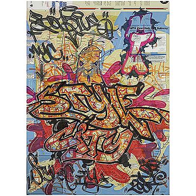 STYLE CITY, 2007 by Bom5 - Auction record, sale price, and art valuation. Compare with similar artists and explore comparable artworks.