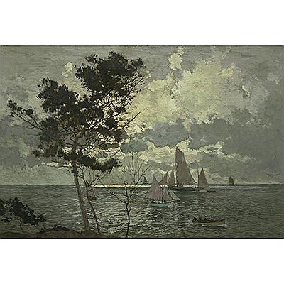 MARINE À PORNIC, 1945