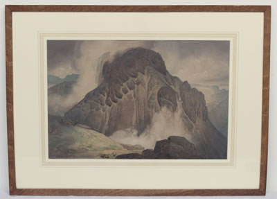 Great Gable from Kirk Fell.