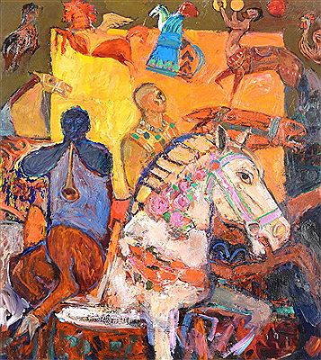 Sample artwork by Trevor Hugh Stubley (1932 - 2010), known for painting - View similar artists and auction records
