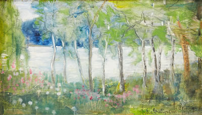A summer landscape