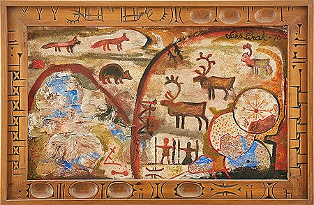 Motiv från Tuorpan by Lars Pirak - Auction record, sale price, and art valuation. Compare with similar artists and explore comparable artworks.